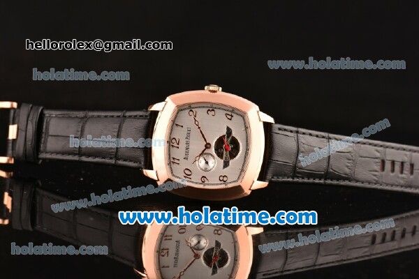 Audemars Piguet Tradition Asia ST22 Automatic Rose Gold Case with Arabic Numeral Markers and Silver Dial - Click Image to Close
